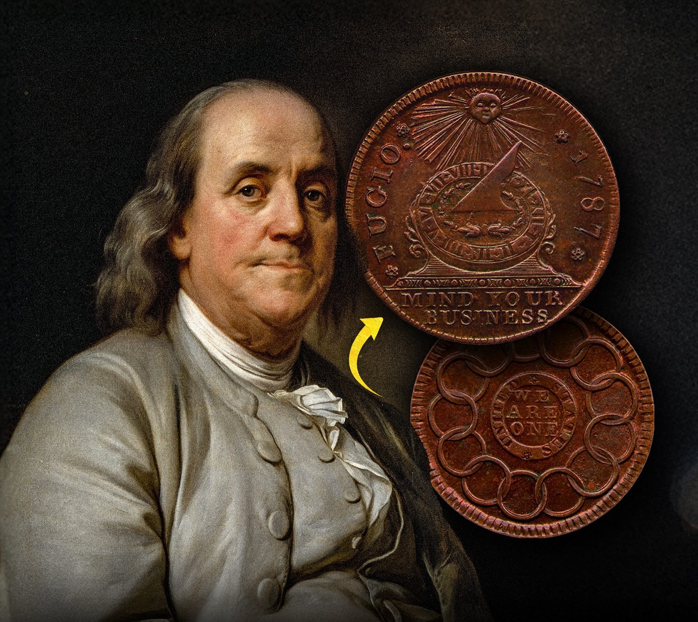 Benjamin Franklin’s Coin Said This, Not “In God We Trust”