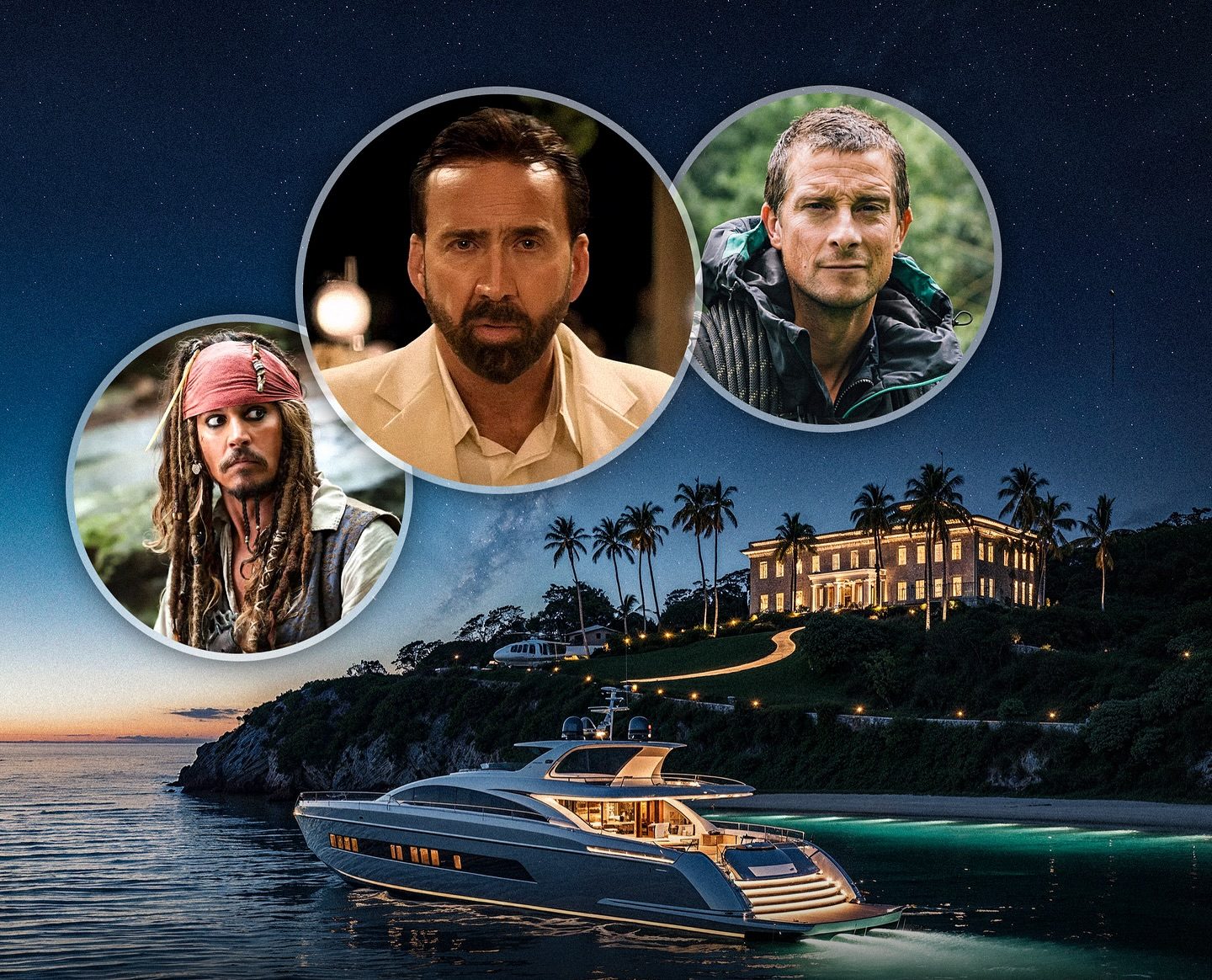 Celebrities Private Islands