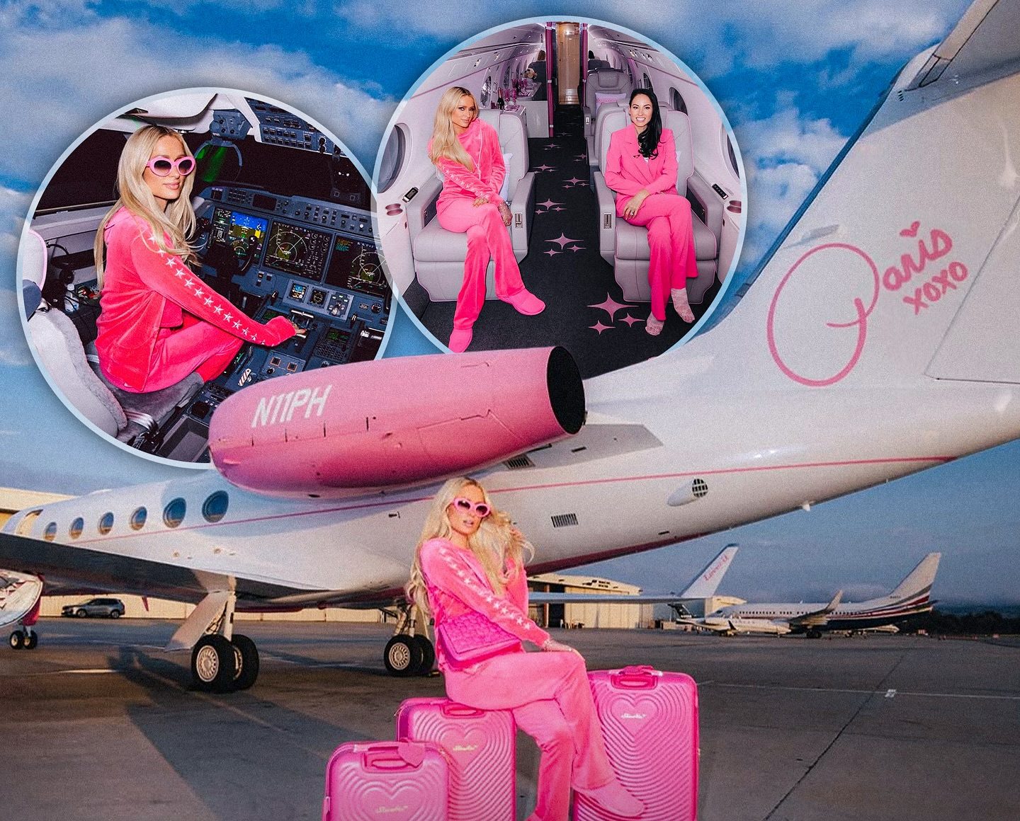 Paris Hilton’s Private Jet Will Leave You Speechless