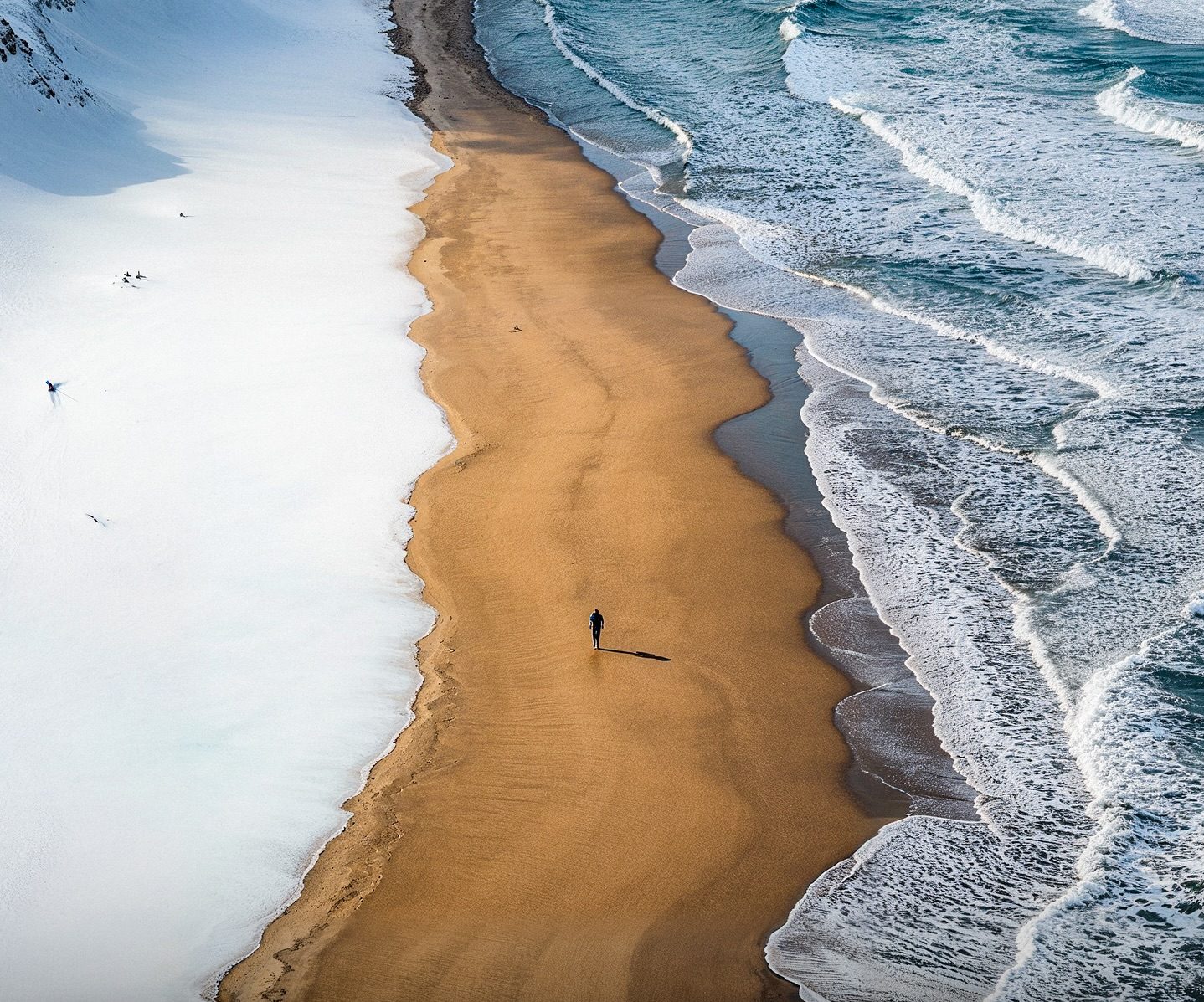 Where Snow Meets the Beach