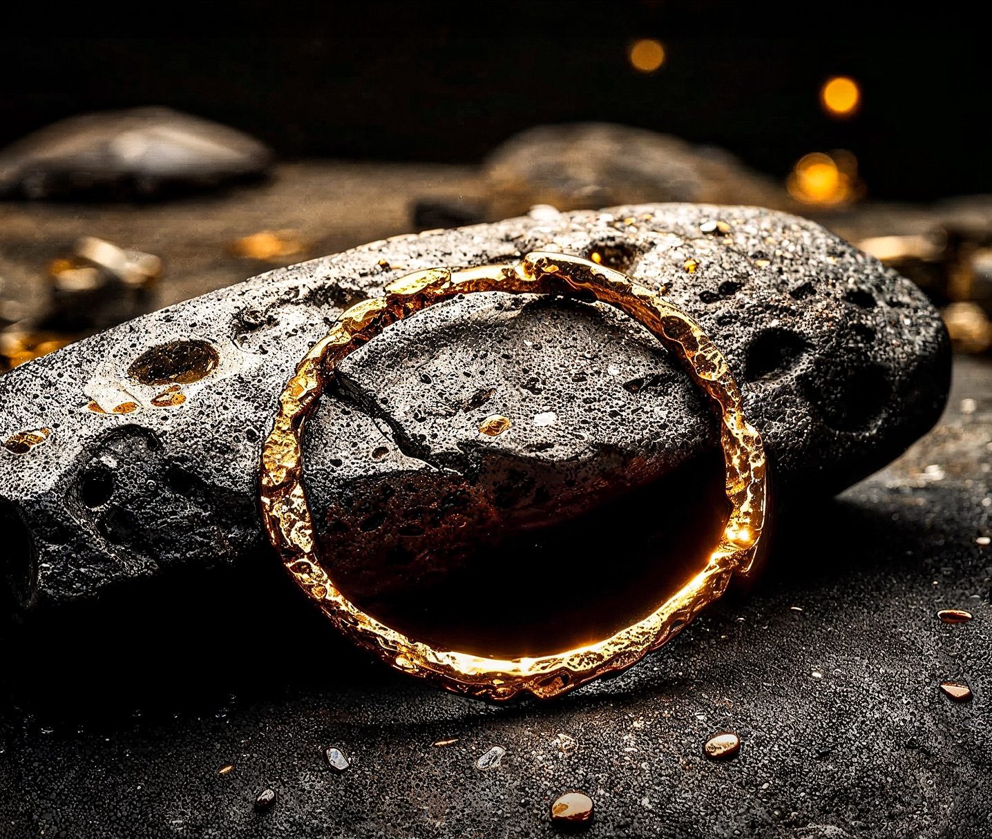 Bracelet Forged From a Meteorite Found in Poland