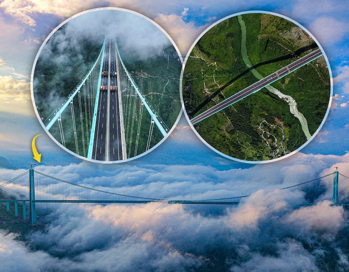 China Just Built the World’s Tallest Bridge 🌉