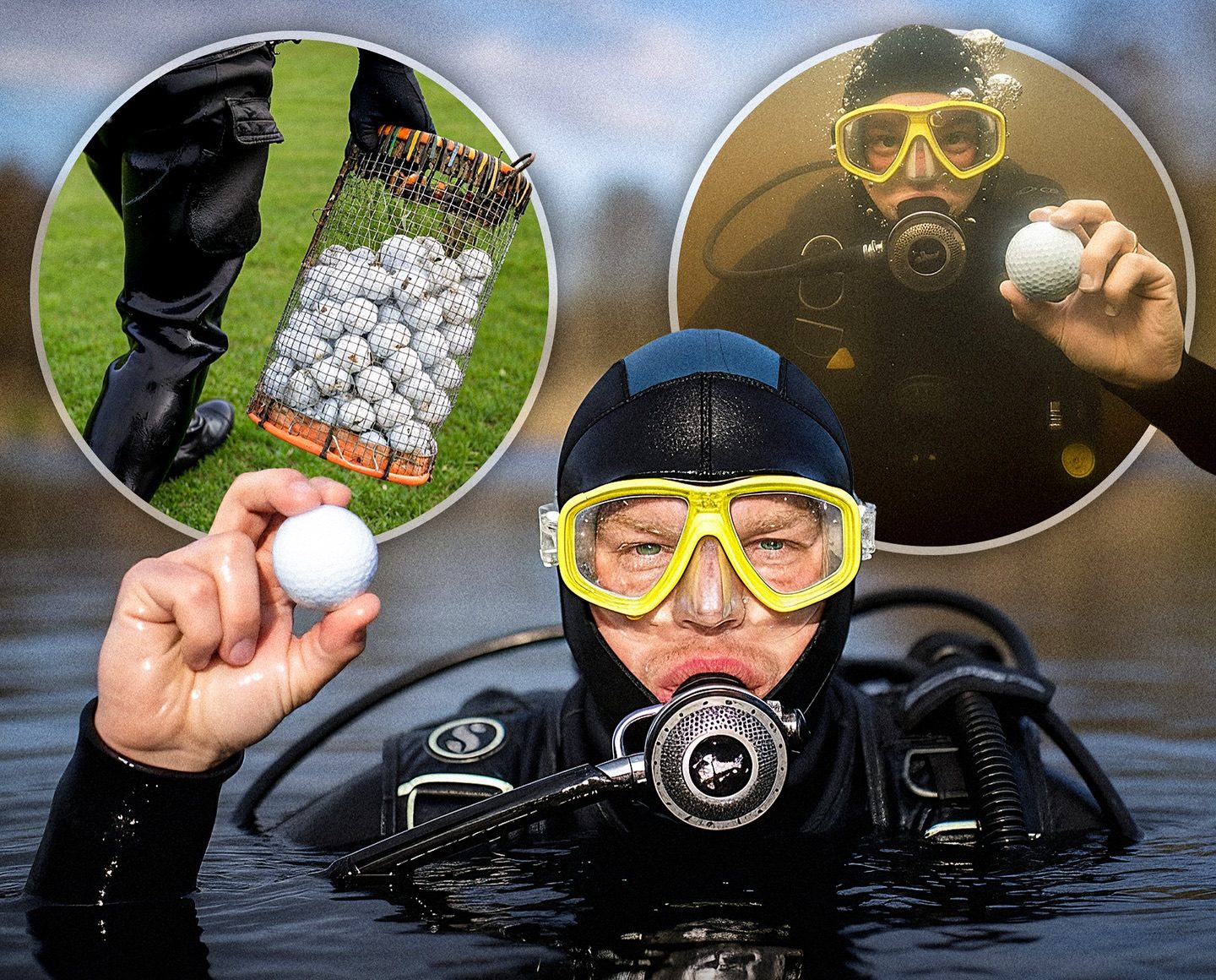 Man Makes $200K a Year Collecting Golf Balls