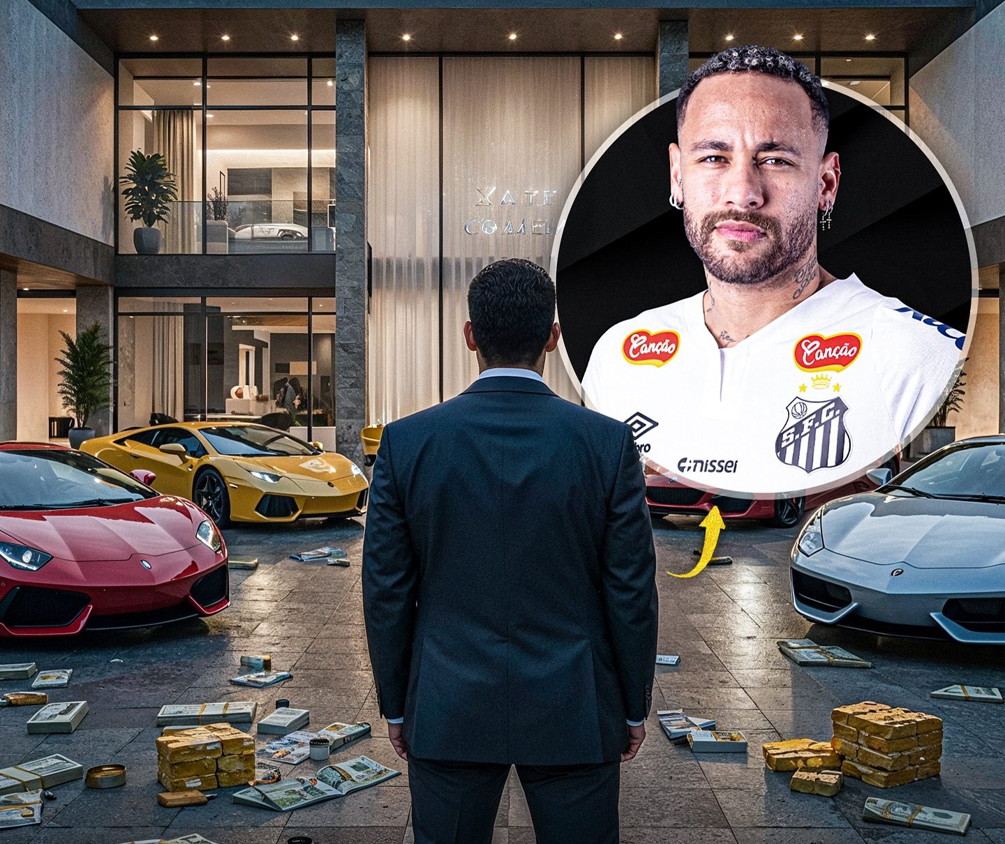 Neymar Named Sole Heir to a Billionaire’s Fortune