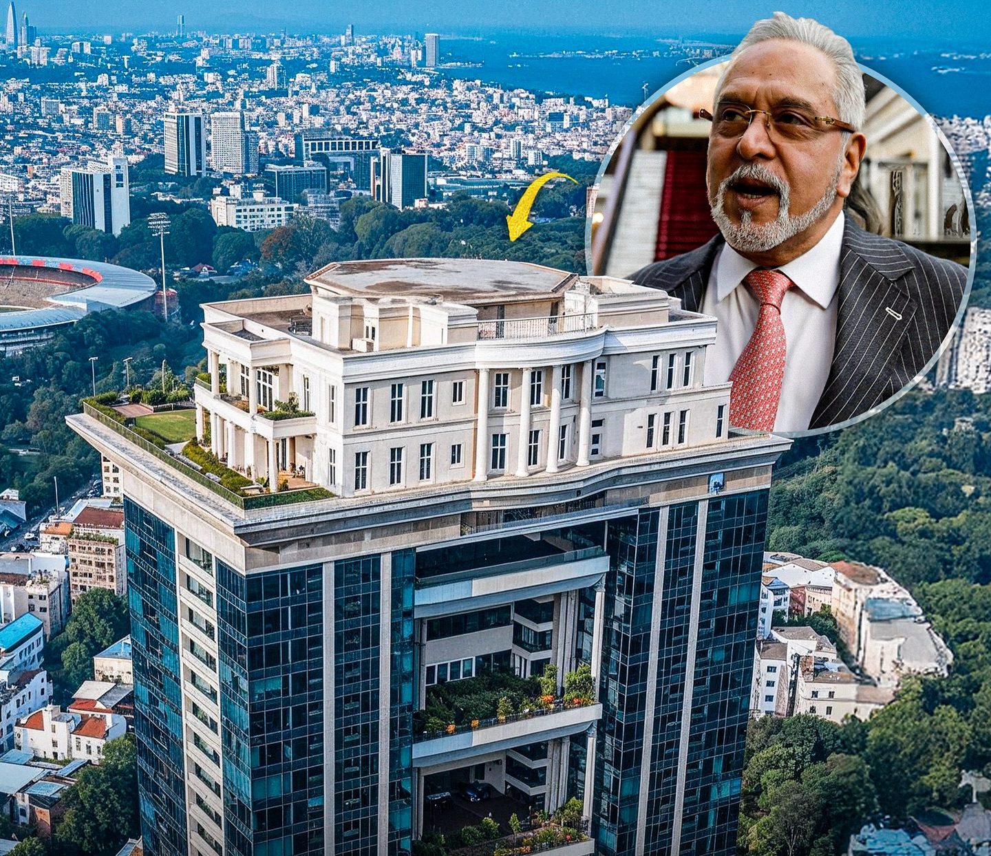 Indian Billionaire’s White House in the Sky