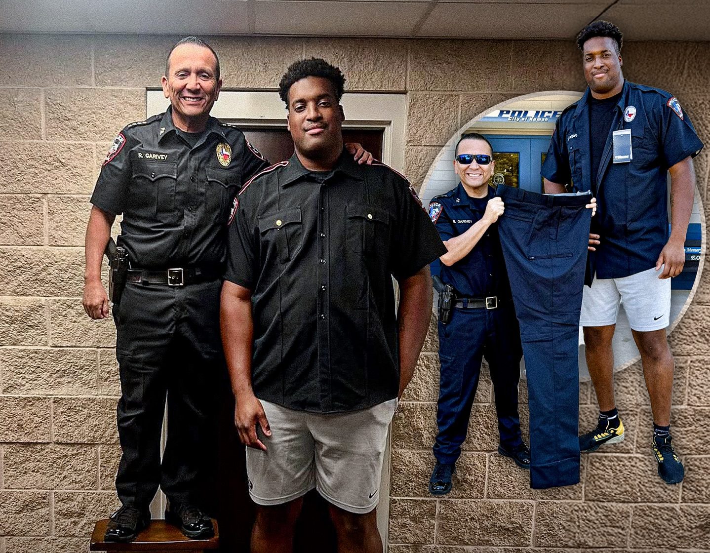 Meet Texas’ Towering 7’3 Police Cadet