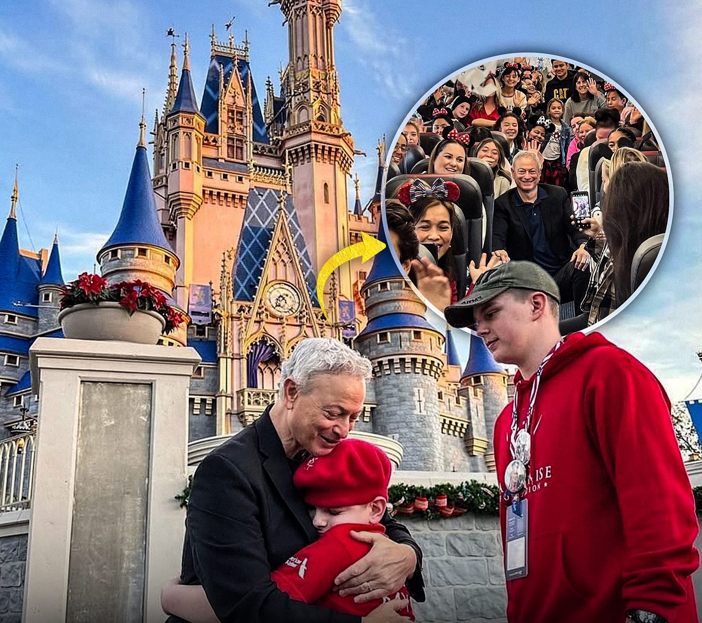 Gary Sinise Brings Disney Magic to Veterans’ Families