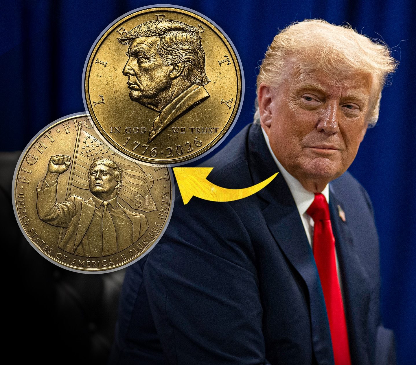 Trump Could Be on a New $1 Coin for America’s 250th Anniversary