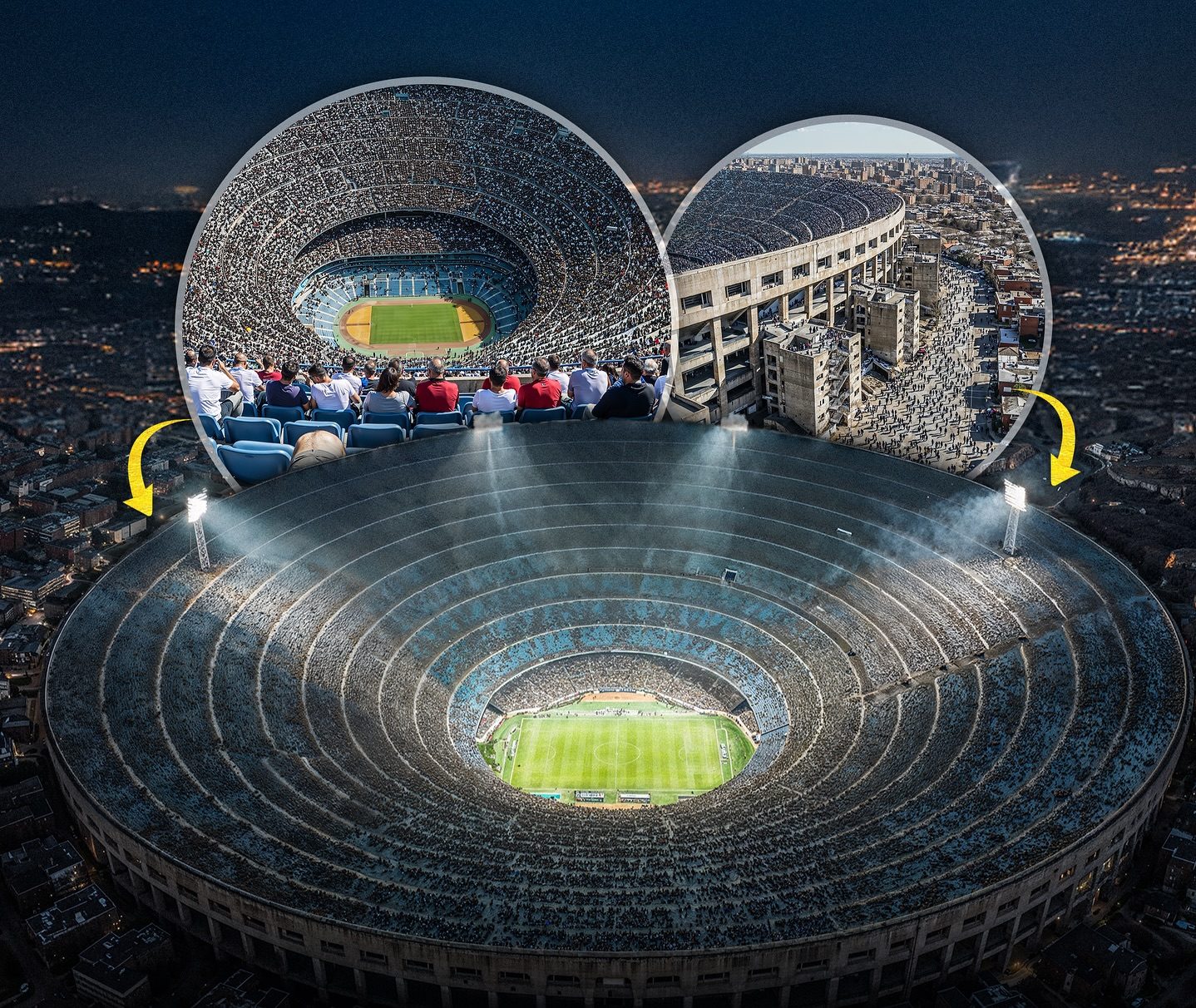 What a 1-Million-Seat Stadium Would Actually Look Like 😳