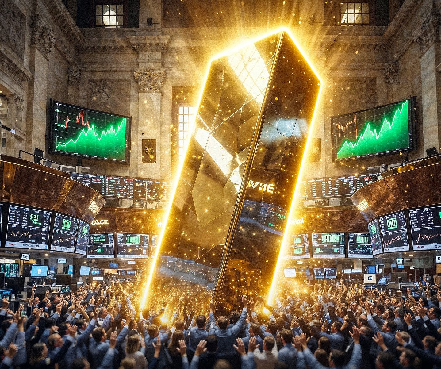 Gold Hits Record $30 Trillion Market Cap — The World’s First