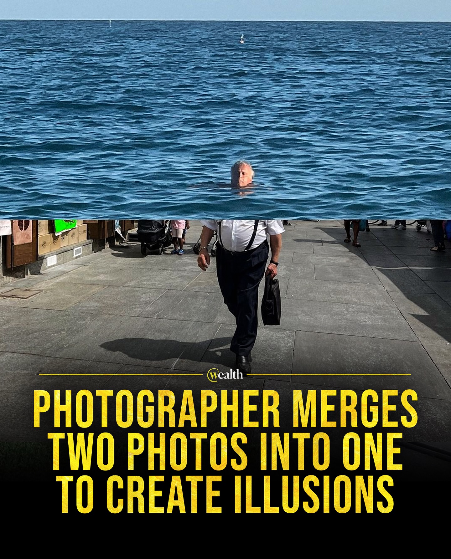 Photographer Merges Two Worlds to Bend Reality